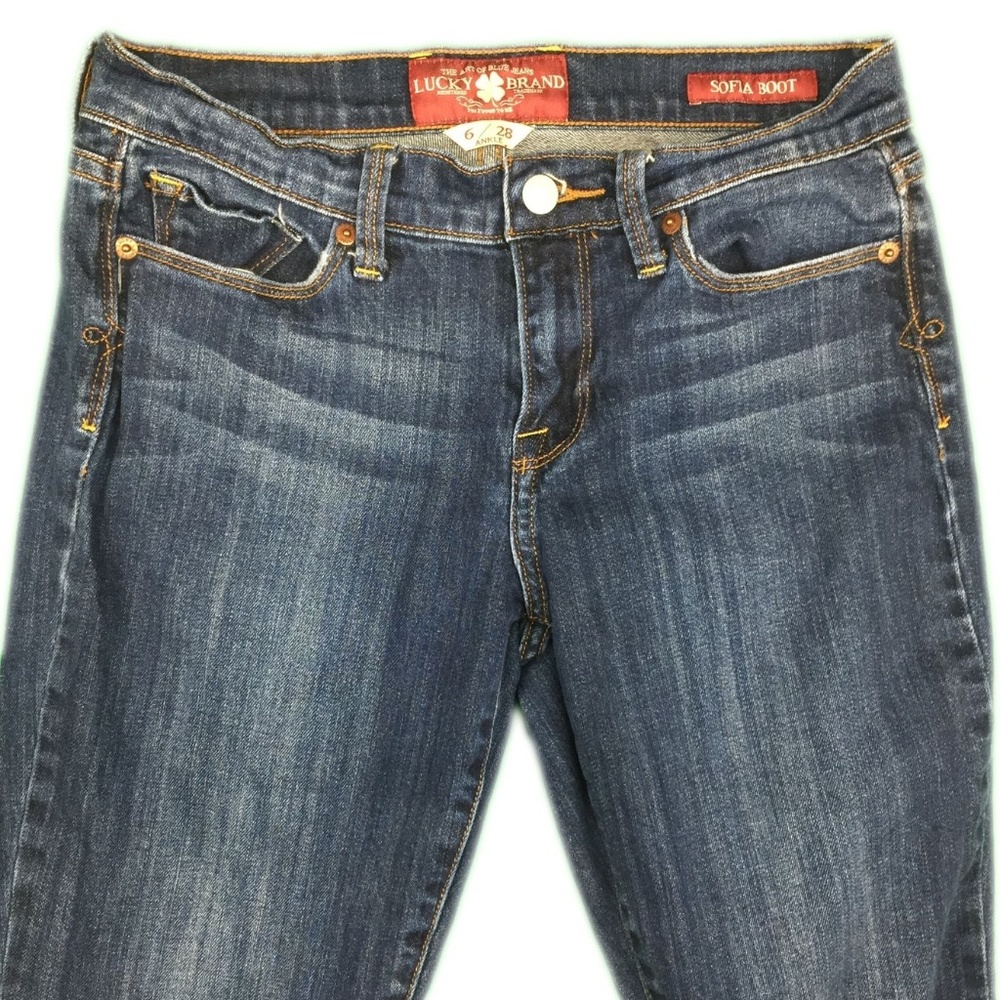 LUCKY BRAND Sofia Boot Cut Jeans